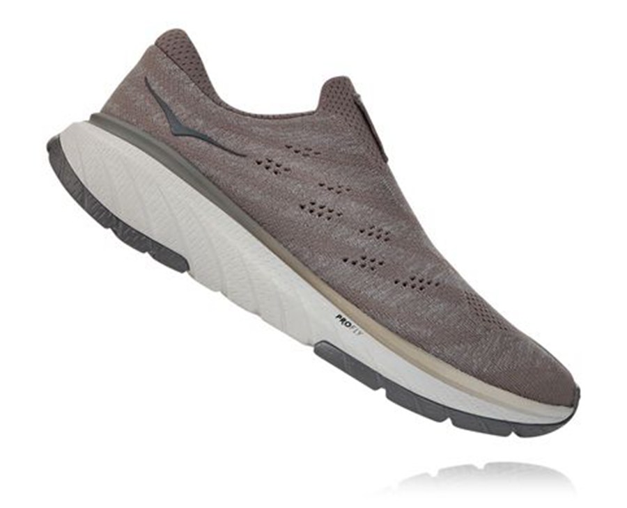 Hoka One One Tenisky Panske Siva - Cavu 3 Slip - 40768-SWCH